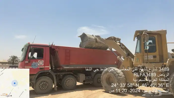 تاجير جميع انوع المعدات وتنفيذ جميع اعمال الحفر والردم 20