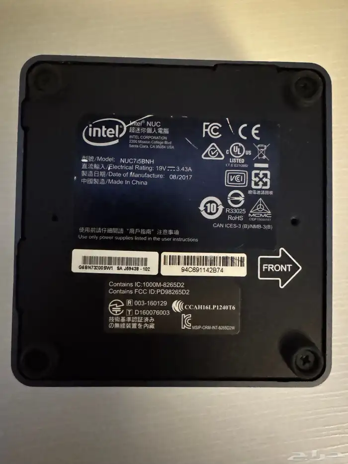 جهاز كمبيوتر Intel NUC i5 6