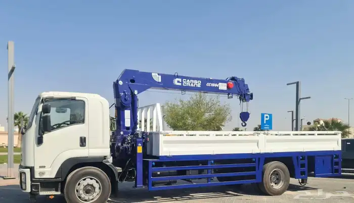 شاحنه ايسوزو 18 طن مزوده بكرين جديد 0