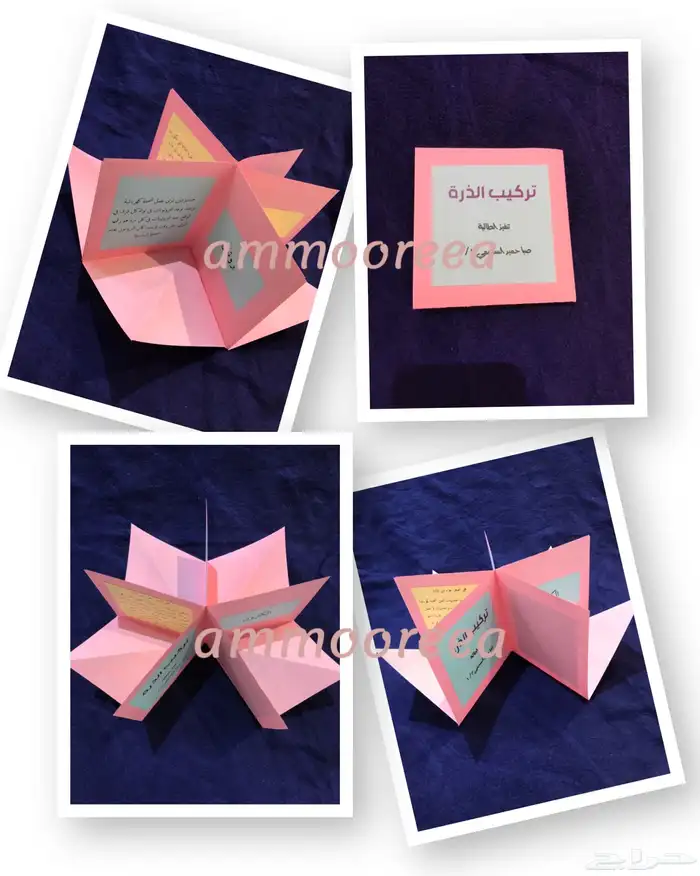 تنفيذ مطويات ومشاريع مدرسية 3