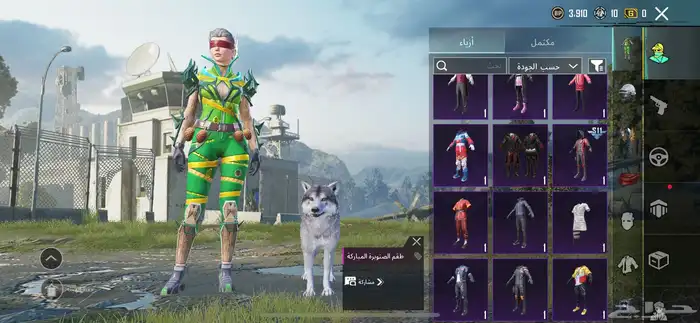 حساب ببجي 12