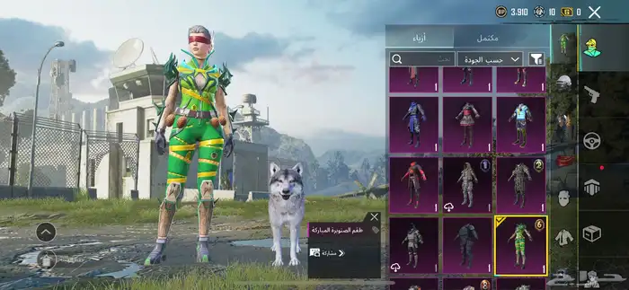 حساب ببجي 6