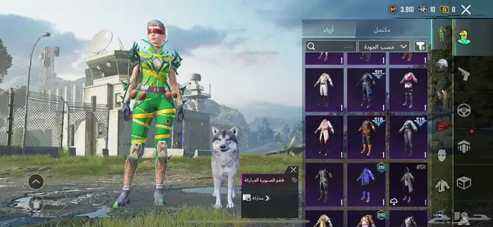 حساب ببجي 14