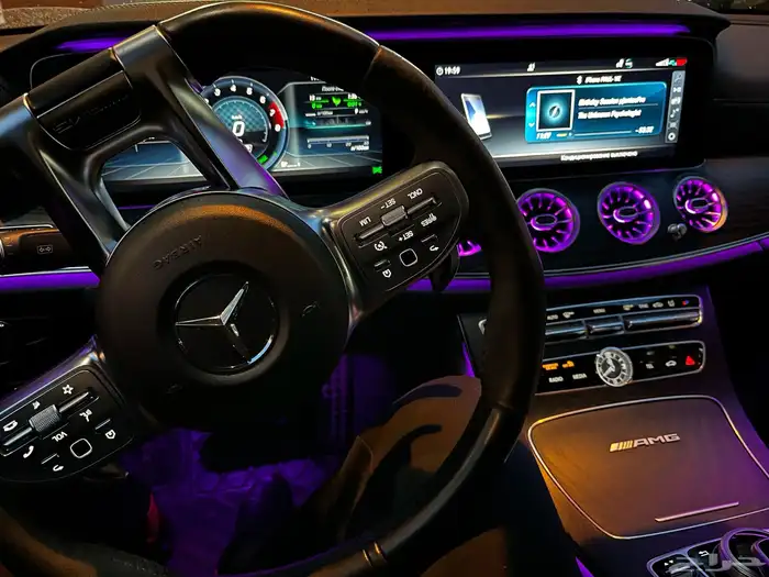 اضاءة ليد مكيف مرسيدس S كوبيه 7