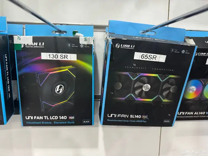 ليان لي مروحة اس لاسلكية 120 ملم lian li uni sl wireless lcd 1