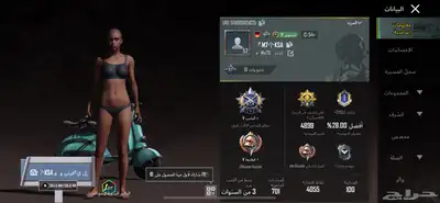 حساب ببجي للبيع 65