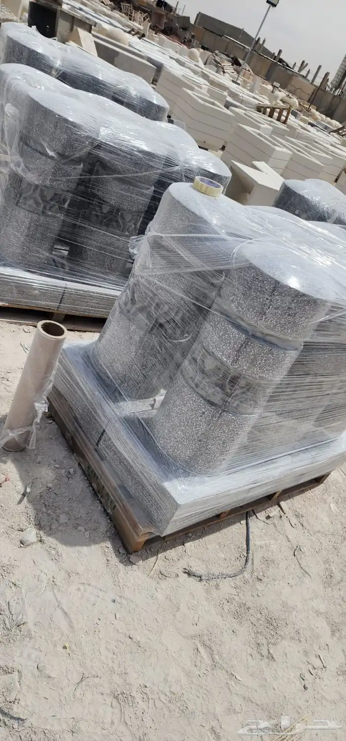 قواعد أنارة وحجر زينة حدائق وطرقات 12