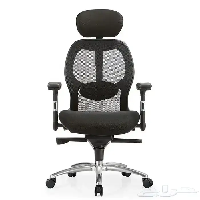 new office fabric chairs جديد كراسي مكتب شبك دوار و ثابت 7
