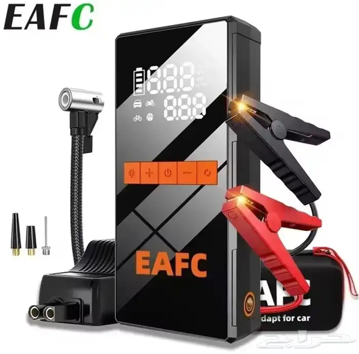 جهاز EAFC شاحن بطارية السياره وهواء الكفرات 0