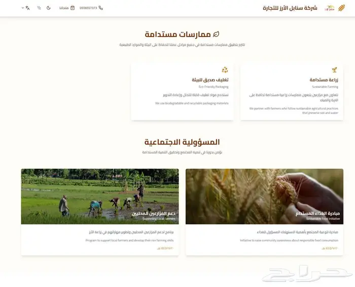 موقع إلكتروني احترافي بأسعار مناسبة وجودة عالية 1