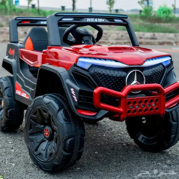 سيارة كهربائية بتصميم ميني جيب للأطفال - سيارة مرسيدس مميزة 2