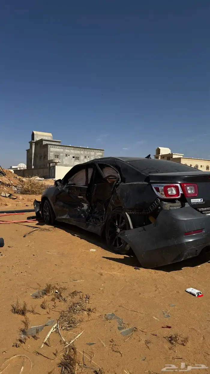 ماليبو 2013LTZ فل كامل مصدوم 7