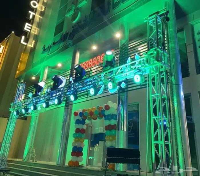 تراس افتتاح بوابه افتتاح ليزرات 7