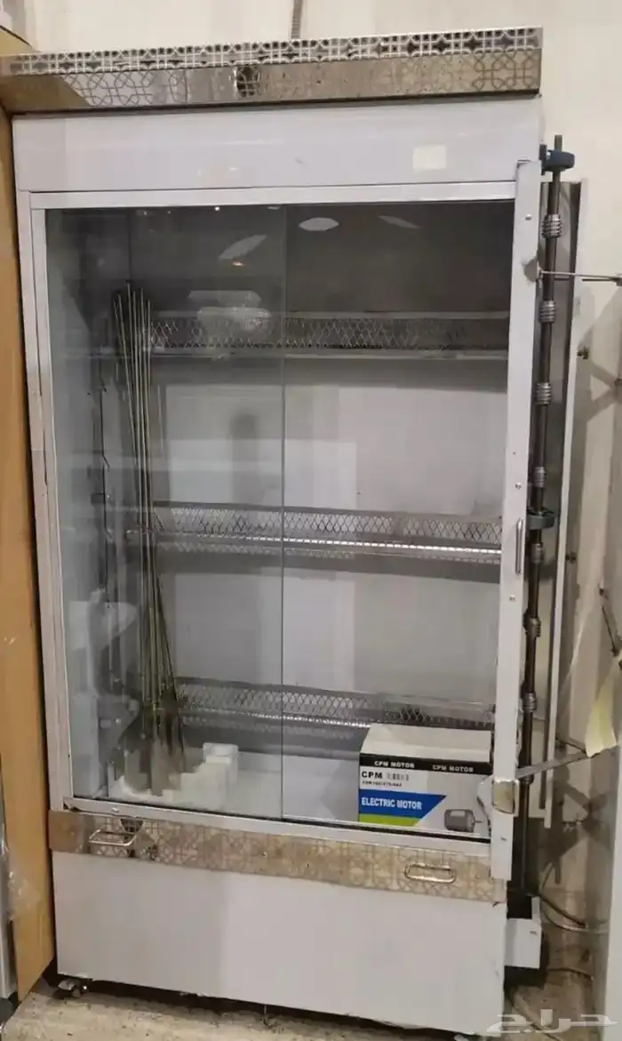 شواية دجاج (غاز)وطني شويات دجاج غاز 8سيخ توصيل مجاني 13