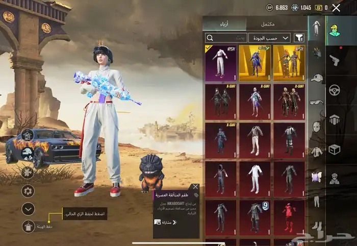 حساب ببجي فخم 0