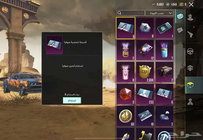 حساب ببجي فخم 13