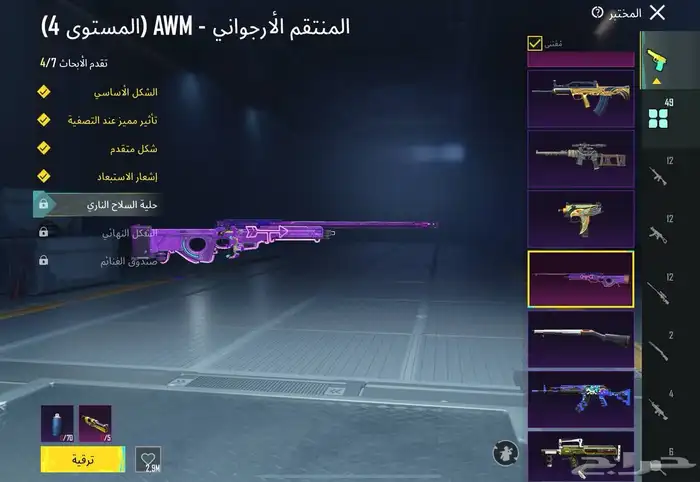 حساب ببجي فخم 25
