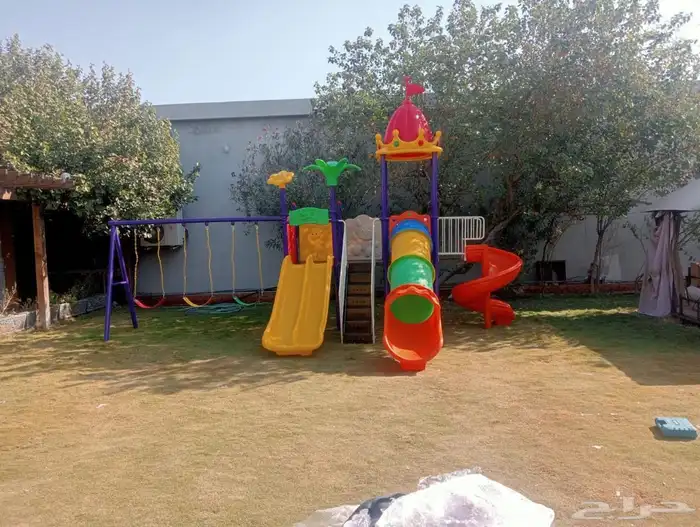 مركز العاب اطفال مجموعه مراجيح زحاليق للالطفال والكبارحديثه 3