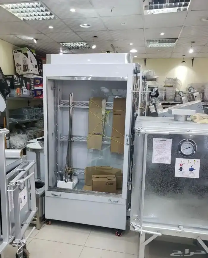 شواية دجاج (غاز)وطني شويات دجاج غاز 8سيخ توصيل مجاني 2