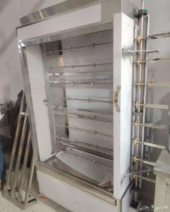 شواية دجاج (غاز)وطني شويات دجاج غاز 8سيخ توصيل مجاني 12