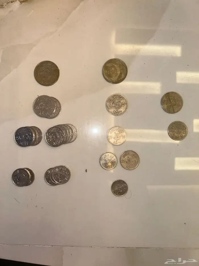 عملات نادره وعالميه ورق و معدن 30