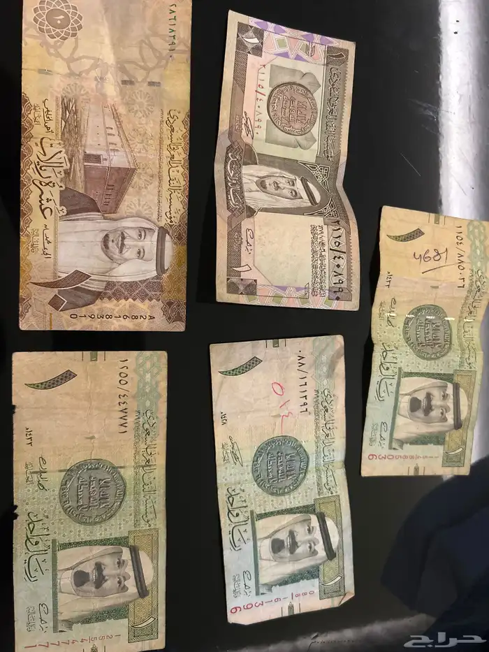 10 ريال ختم خليفي طبعه 1438 هجري   ريال ورقي الملك فهد 0