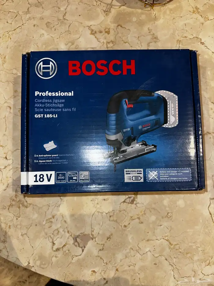 منشار منحنيات GST185 LI من بوش 0