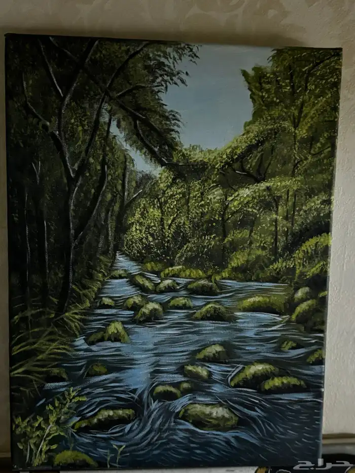 لوحات فنيه مرسومه باليد 14