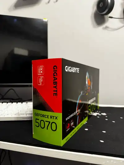 كرت شاشة GIGABYTE WindForce GeForce RTX 5070 12GB GDD 2
