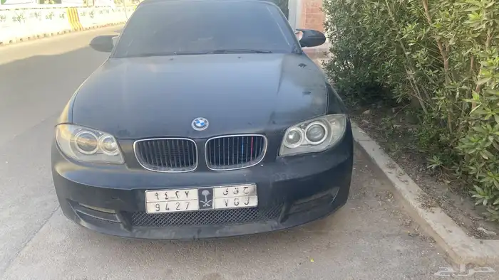 بي ام دبليو الفئه الاولى ومن النوادر مديل 2009 ونظيفة 5