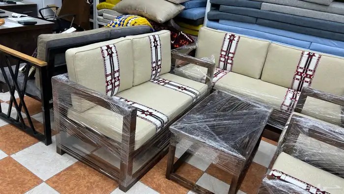 طقم خشب 7 اشخاص 5