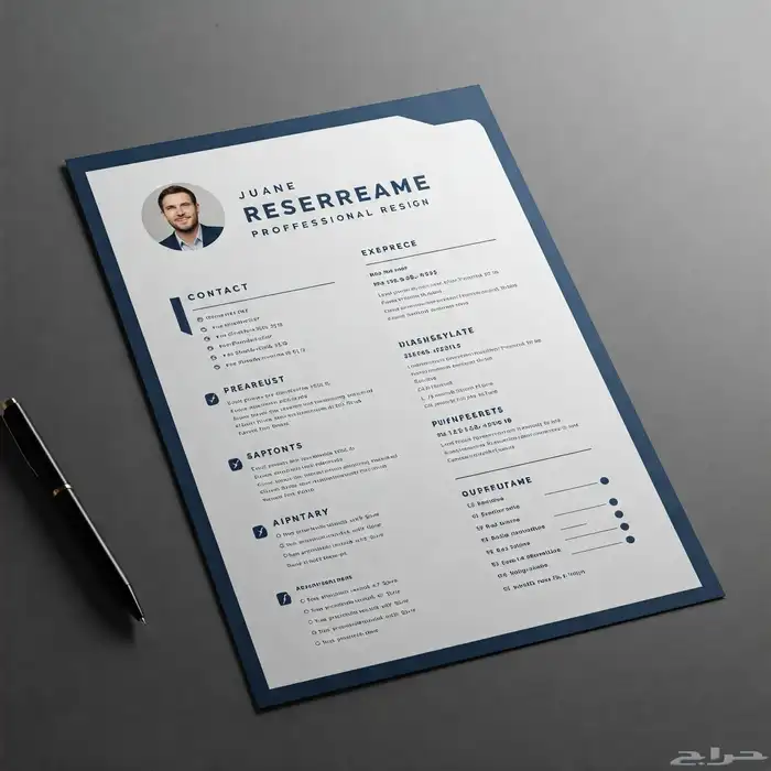 تصميم سيرة ذاتيه تصميم شعار احترافي 0