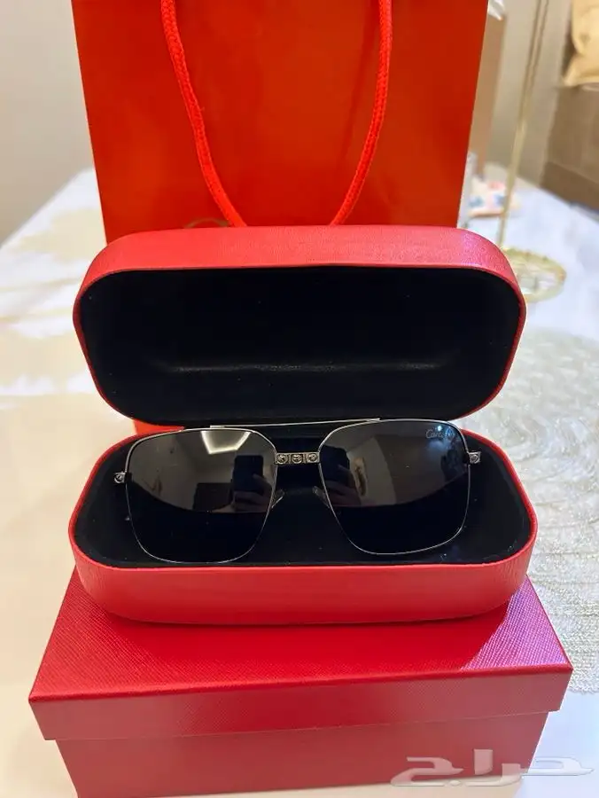 نظارة كارتير رجالية درجة اولى جديدة 9