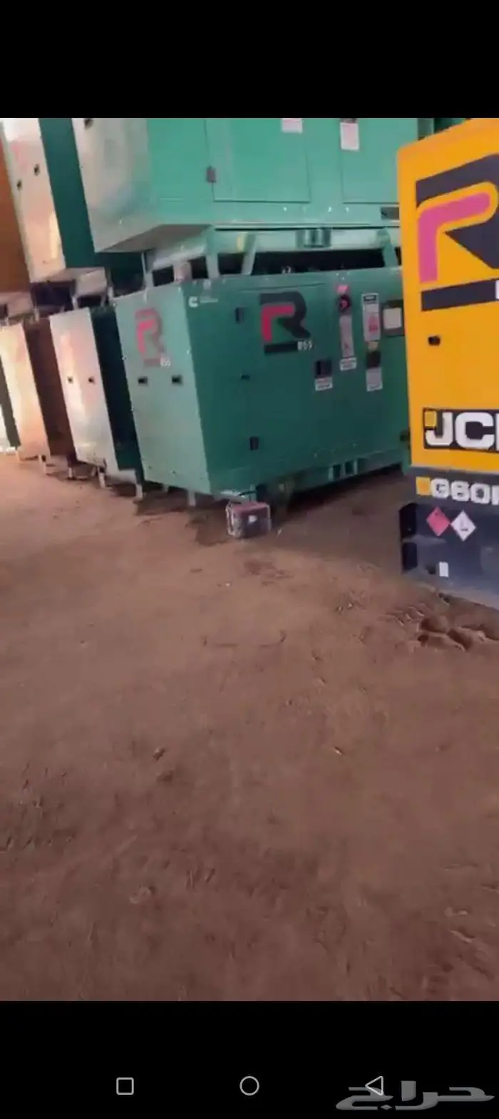 مولدات كهربائيه للبيع أو للايجار بأحجام مختلفة كاتم للصوت 5