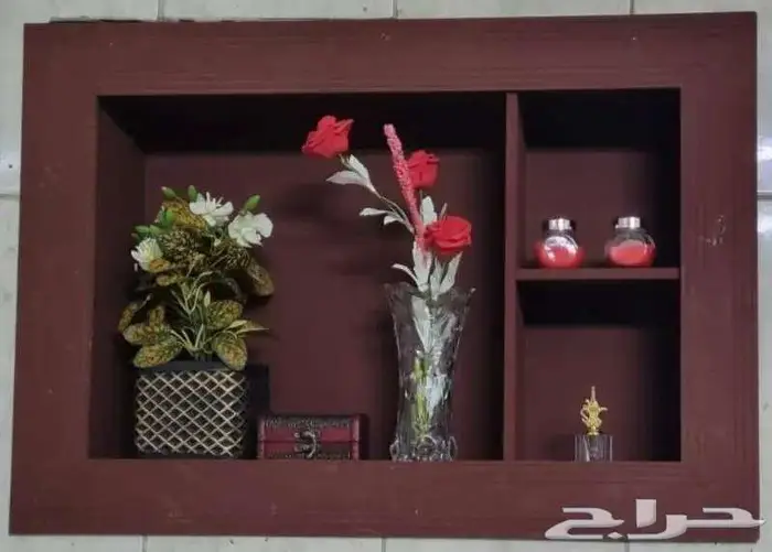 صندوق خشب ديكور فتحة مكيف شباك خشب 9