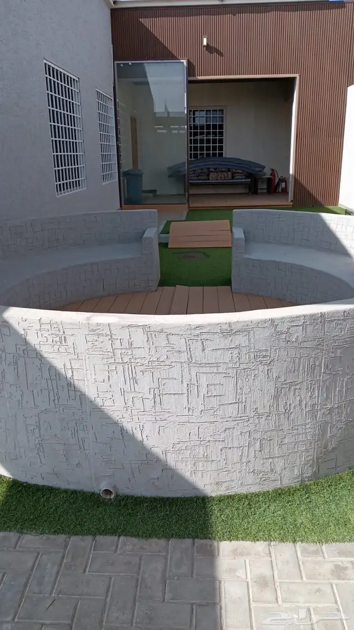 شاليه بمسبح استراحه 8