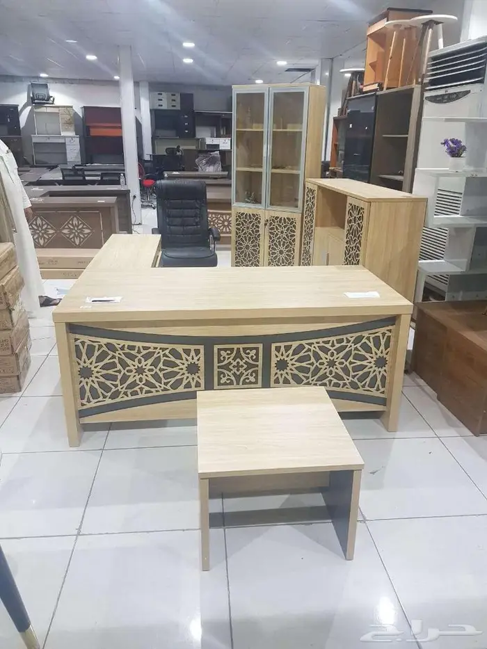 مكتب مدير فخم مكتب اداري طاولة اجتماع 6