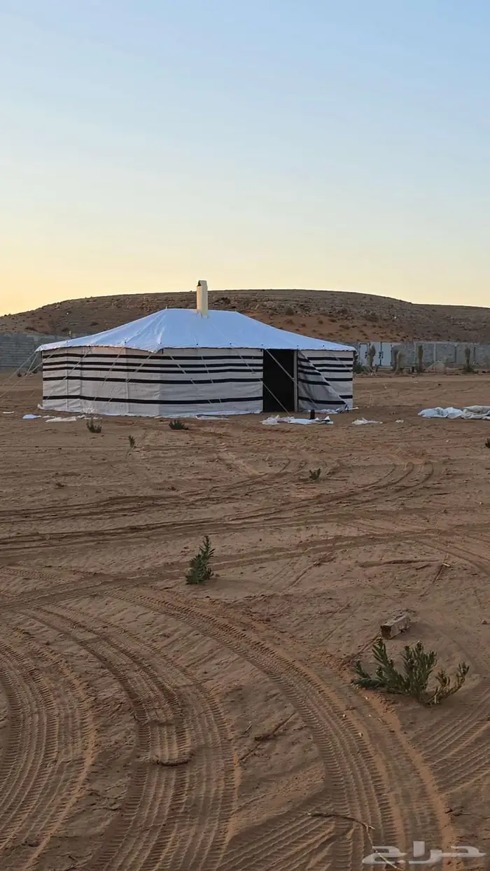 بيوت شعر ضد المطر حمامات فيبر عربي وفرنجي سهل تنقل 10