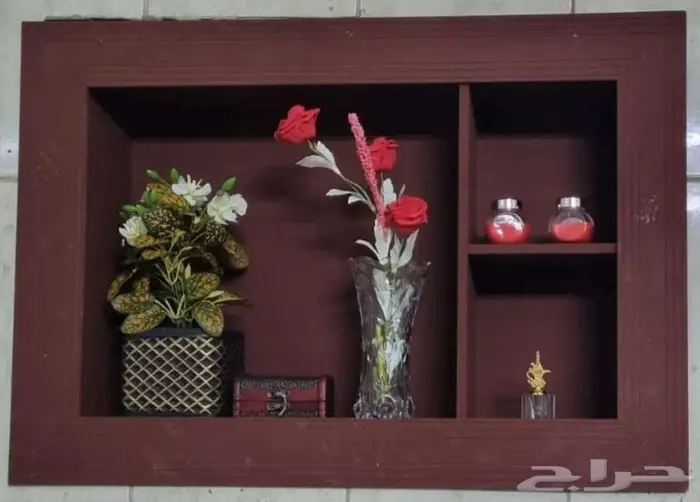 صندوق خشب ديكور فتحة مكيف شباك خشب 0