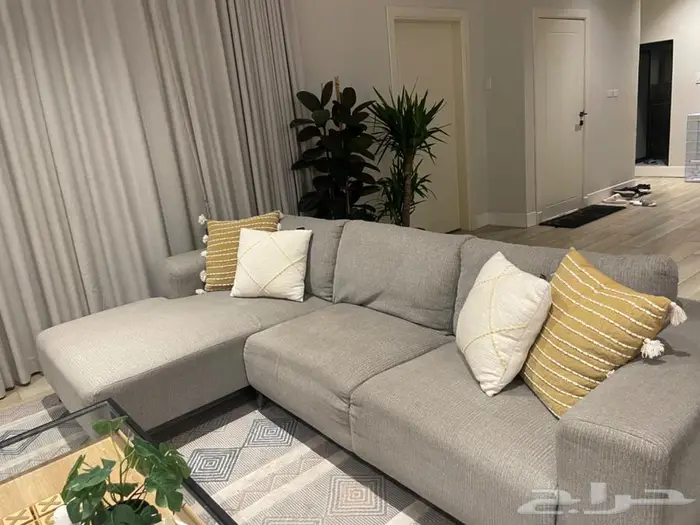 كنبة ركنية ( يمين )   كنب مفرد مودرن للبيع بالاحساء 2