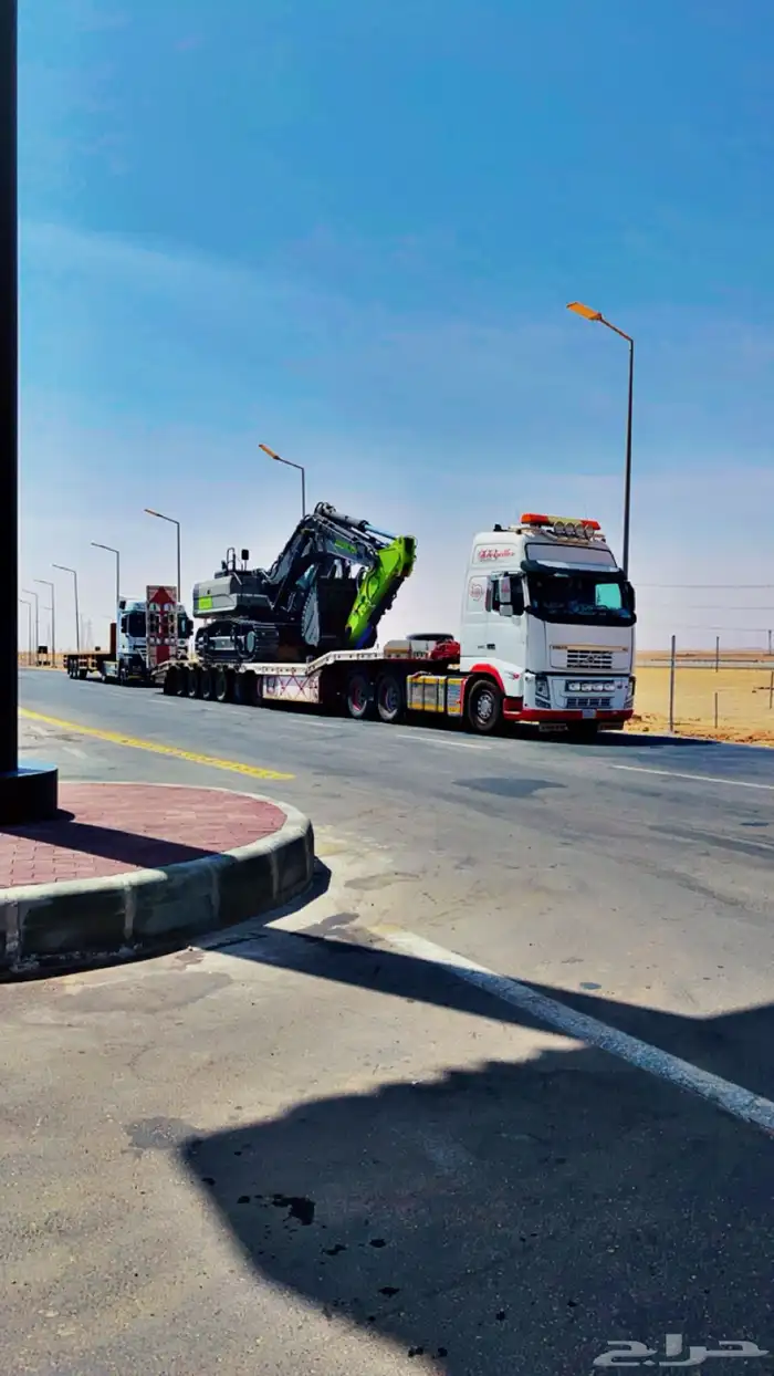 لوبد لنقل المعدات متواجد في طبرجل سكاكا مع مكرة سحب 4