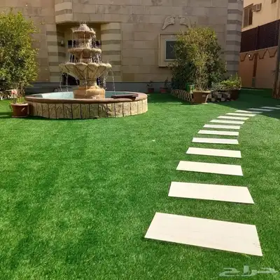 عشب صناعي ارضي وجداري تيل صناعي 0