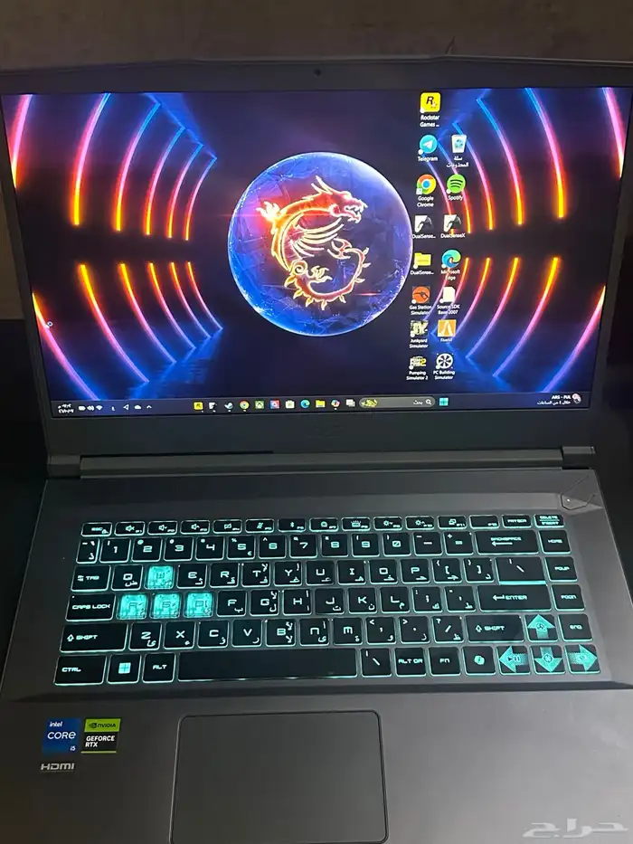 لابتوب قيمنق جديد 5