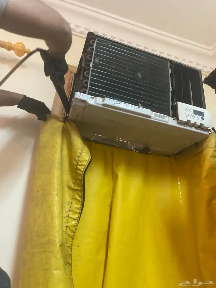 شركة تنظيف مكيفات اسبليت شباك غسيل مكيفات وتعبئة 4