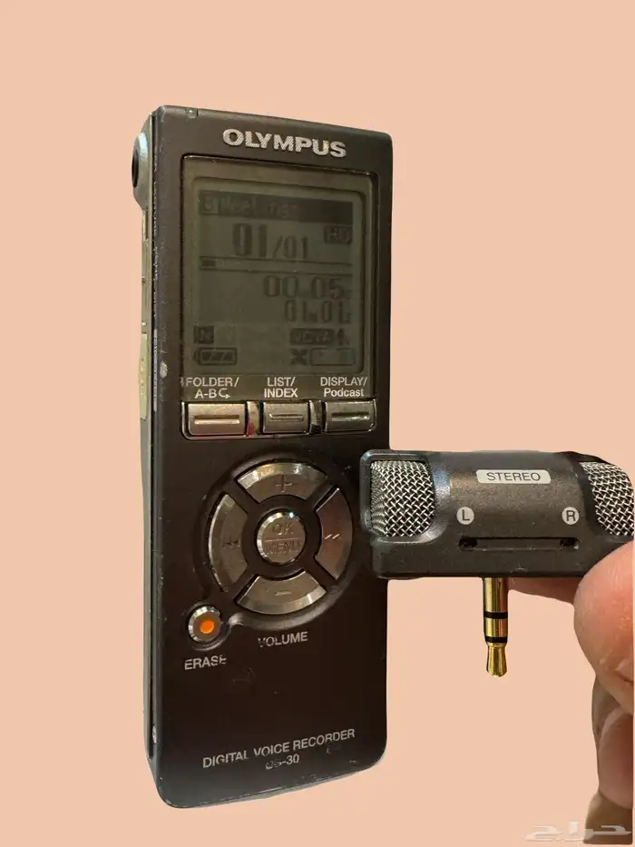 مسجل اولمبيوس مستخدم Olympus_DS30 Used Digital_Recorder 0