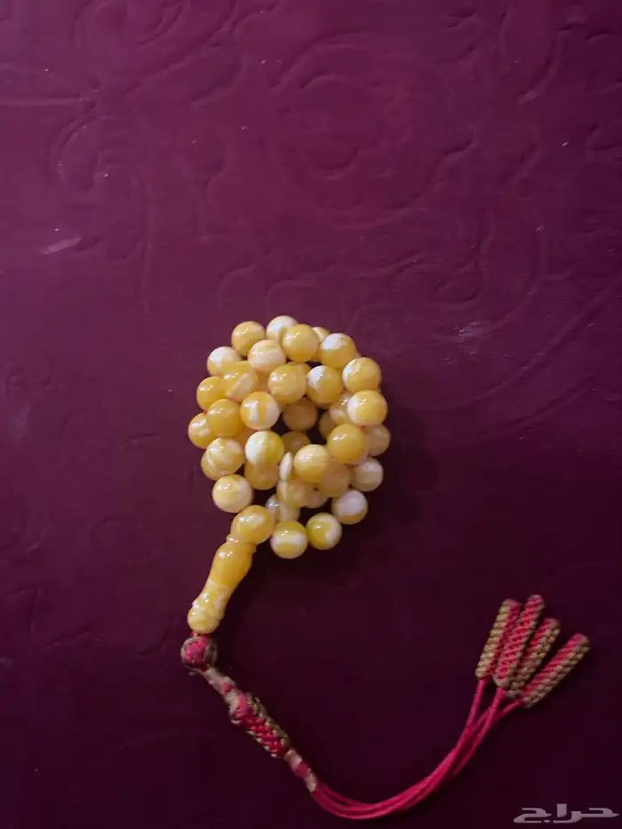 مسباح كهرمان 51 خرزه 1
