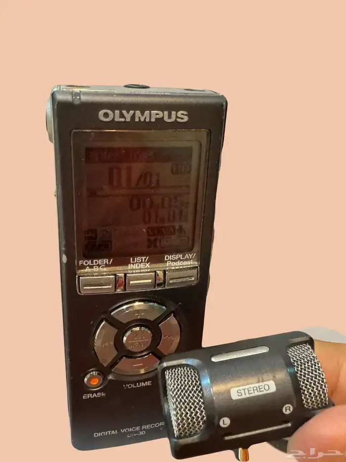 مسجل اولمبيوس مستخدم Olympus_DS30 Used Digital_Recorder 3