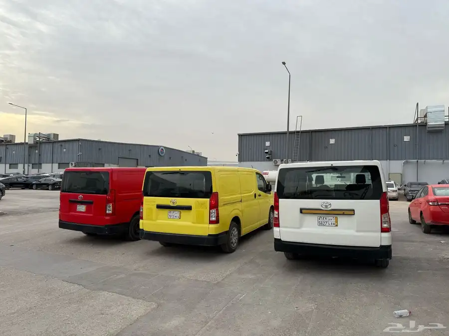 تاجير سيارات هايس ديزل ثلاجه للإيجار الشهري 5