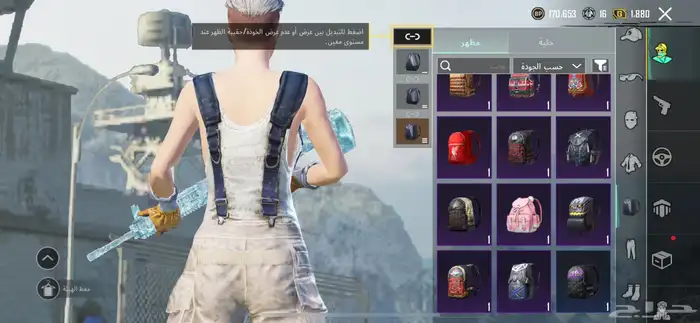 حساب ببجي قوي 21