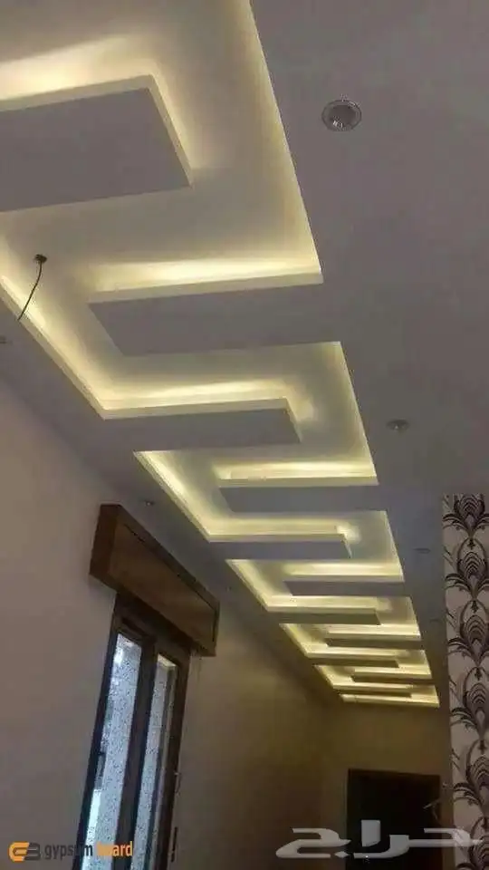 متوفر لدينا اعمال ديكورات جبس امبورد   شيبورد   شرايح مطابخ 6